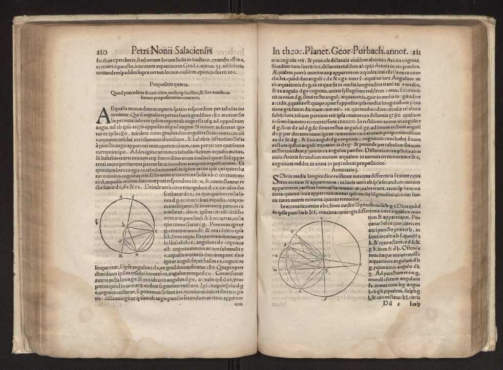 Petri Nonii Salaciensis opera: quae complectuntur primum, duos libros, in quorum priore tractantur pulcherrima problemata: in altero traduntur ex mathematicis disciplinis regul & instrumenta artis navigandi, quibus varia rerum astronomicarum book.html fico.html listagens wwwbook1~ circa coelestium corporum motus explorare possumus. Deinde, annotationes in Aristotelis problema mechanicum de motu navigii ex remis: item in Georgii Pvrbachii planetarum theoricas annotationes, quibus multa hactenus perperam intellecta, ab allisq[ue] praeterita exponuntur. Eiusdem, de erratis Orontii Finoei liber unus. Postremo, de crepusculis lib. I. cum libello allacen de causis crepusculorum. Quae quemadmodum mole exigua videntur, ita virtute ingentia, lector candide, intelliges 113