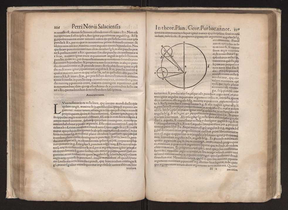 Petri Nonii Salaciensis opera: quae complectuntur primum, duos libros, in quorum priore tractantur pulcherrima problemata: in altero traduntur ex mathematicis disciplinis regul & instrumenta artis navigandi, quibus varia rerum astronomicarum book.html fico.html listagens wwwbook1~ circa coelestium corporum motus explorare possumus. Deinde, annotationes in Aristotelis problema mechanicum de motu navigii ex remis: item in Georgii Pvrbachii planetarum theoricas annotationes, quibus multa hactenus perperam intellecta, ab allisq[ue] praeterita exponuntur. Eiusdem, de erratis Orontii Finoei liber unus. Postremo, de crepusculis lib. I. cum libello allacen de causis crepusculorum. Quae quemadmodum mole exigua videntur, ita virtute ingentia, lector candide, intelliges 121