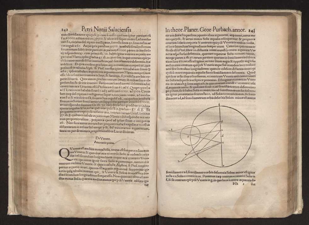 Petri Nonii Salaciensis opera: quae complectuntur primum, duos libros, in quorum priore tractantur pulcherrima problemata: in altero traduntur ex mathematicis disciplinis regul & instrumenta artis navigandi, quibus varia rerum astronomicarum book.html fico.html listagens wwwbook1~ circa coelestium corporum motus explorare possumus. Deinde, annotationes in Aristotelis problema mechanicum de motu navigii ex remis: item in Georgii Pvrbachii planetarum theoricas annotationes, quibus multa hactenus perperam intellecta, ab allisq[ue] praeterita exponuntur. Eiusdem, de erratis Orontii Finoei liber unus. Postremo, de crepusculis lib. I. cum libello allacen de causis crepusculorum. Quae quemadmodum mole exigua videntur, ita virtute ingentia, lector candide, intelliges 129