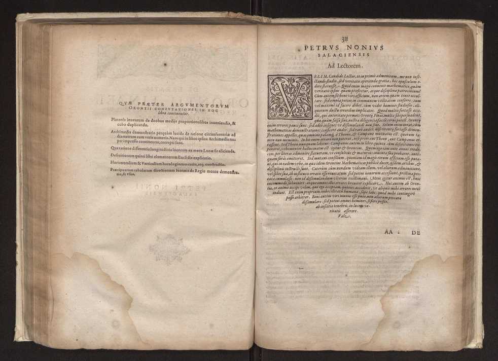 Petri Nonii Salaciensis opera: quae complectuntur primum, duos libros, in quorum priore tractantur pulcherrima problemata: in altero traduntur ex mathematicis disciplinis regul & instrumenta artis navigandi, quibus varia rerum astronomicarum book.html fico.html listagens wwwbook1~ circa coelestium corporum motus explorare possumus. Deinde, annotationes in Aristotelis problema mechanicum de motu navigii ex remis: item in Georgii Pvrbachii planetarum theoricas annotationes, quibus multa hactenus perperam intellecta, ab allisq[ue] praeterita exponuntur. Eiusdem, de erratis Orontii Finoei liber unus. Postremo, de crepusculis lib. I. cum libello allacen de causis crepusculorum. Quae quemadmodum mole exigua videntur, ita virtute ingentia, lector candide, intelliges 163