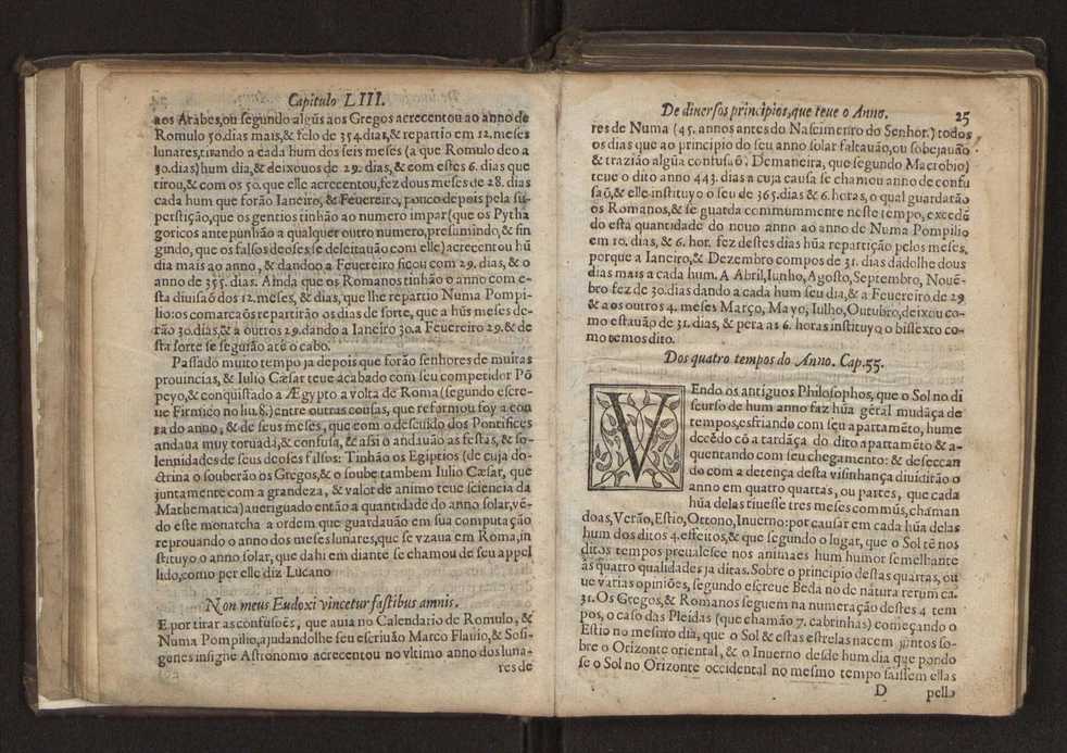 Chronographia reportorio dos tempos, no qual se contem VI. partes, s. dos tempos, esphera, cosmographia, & arte da navegao, astrologia rustica, & dos tempos, & pronosticao dos eclipses, cometas, & samenteiras. O calendario romano, c os eclypses ate 630. E no fim o uso, & fabrica da balhestilha, & quadrante gyometrico, com hum tratado dos relogios 31
