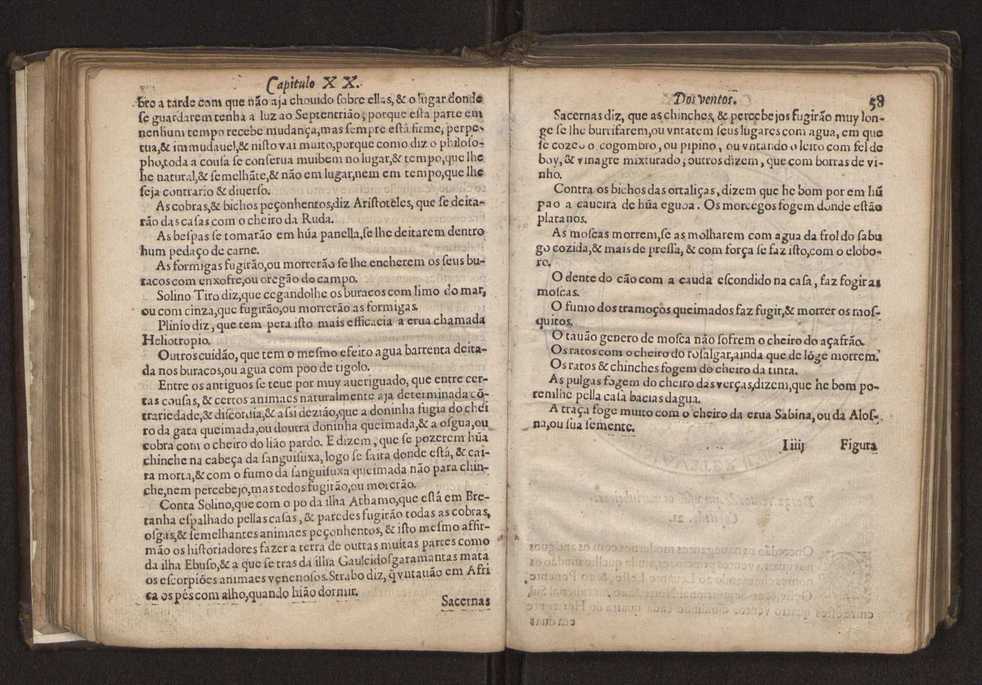 Chronographia reportorio dos tempos, no qual se contem VI. partes, s. dos tempos, esphera, cosmographia, & arte da navegao, astrologia rustica, & dos tempos, & pronosticao dos eclipses, cometas, & samenteiras. O calendario romano, c os eclypses ate 630. E no fim o uso, & fabrica da balhestilha, & quadrante gyometrico, com hum tratado dos relogios 74