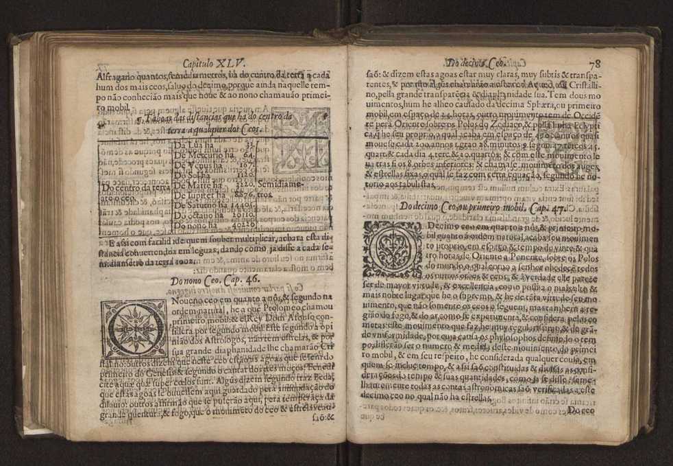 Chronographia reportorio dos tempos, no qual se contem VI. partes, s. dos tempos, esphera, cosmographia, & arte da navegao, astrologia rustica, & dos tempos, & pronosticao dos eclipses, cometas, & samenteiras. O calendario romano, c os eclypses ate 630. E no fim o uso, & fabrica da balhestilha, & quadrante gyometrico, com hum tratado dos relogios 94