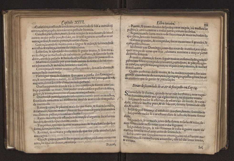 Chronographia reportorio dos tempos, no qual se contem VI. partes, s. dos tempos, esphera, cosmographia, & arte da navega��o, astrologia rustica, & dos tempos, & pronostica��o dos eclipses, cometas, & samenteiras. O calendario romano, c� os eclypses ate 630. E no fim o uso, & fabrica da balhestilha, & quadrante gyometrico, com hum tratado dos relogios 137