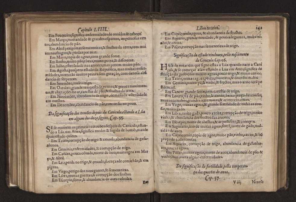 Chronographia reportorio dos tempos, no qual se contem VI. partes, s. dos tempos, esphera, cosmographia, & arte da navegao, astrologia rustica, & dos tempos, & pronosticao dos eclipses, cometas, & samenteiras. O calendario romano, c os eclypses ate 630. E no fim o uso, & fabrica da balhestilha, & quadrante gyometrico, com hum tratado dos relogios 158