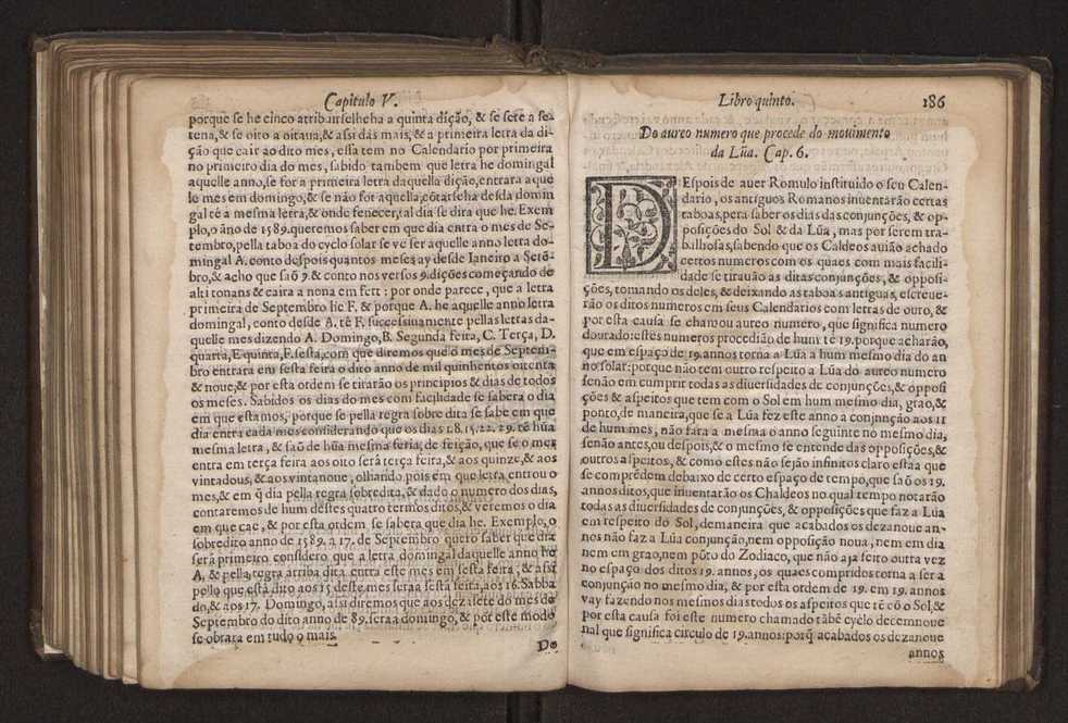 Chronographia reportorio dos tempos, no qual se contem VI. partes, s. dos tempos, esphera, cosmographia, & arte da navegao, astrologia rustica, & dos tempos, & pronosticao dos eclipses, cometas, & samenteiras. O calendario romano, c os eclypses ate 630. E no fim o uso, & fabrica da balhestilha, & quadrante gyometrico, com hum tratado dos relogios 202