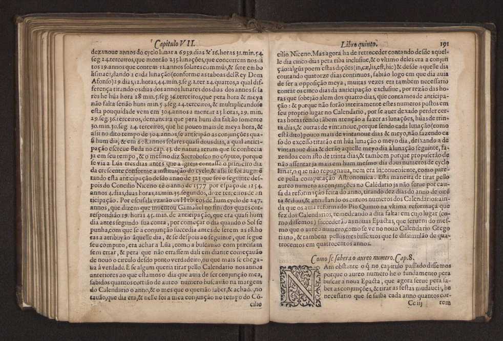 Chronographia reportorio dos tempos, no qual se contem VI. partes, s. dos tempos, esphera, cosmographia, & arte da navegao, astrologia rustica, & dos tempos, & pronosticao dos eclipses, cometas, & samenteiras. O calendario romano, c os eclypses ate 630. E no fim o uso, & fabrica da balhestilha, & quadrante gyometrico, com hum tratado dos relogios 205