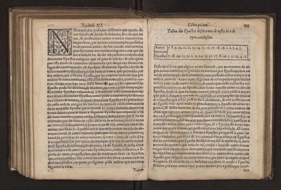 Chronographia reportorio dos tempos, no qual se contem VI. partes, s. dos tempos, esphera, cosmographia, & arte da navegao, astrologia rustica, & dos tempos, & pronosticao dos eclipses, cometas, & samenteiras. O calendario romano, c os eclypses ate 630. E no fim o uso, & fabrica da balhestilha, & quadrante gyometrico, com hum tratado dos relogios 209