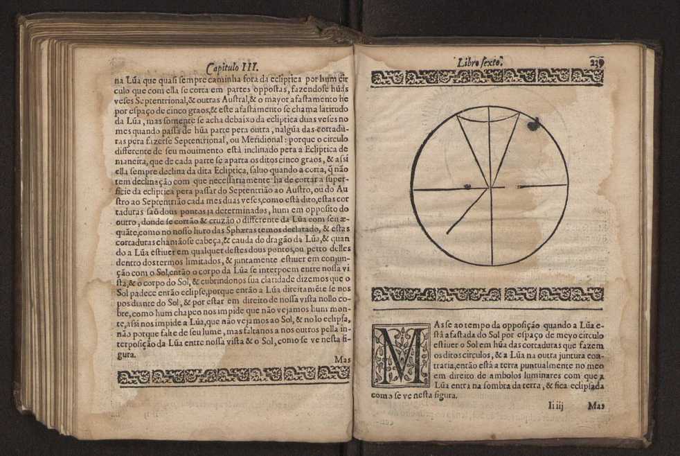 Chronographia reportorio dos tempos, no qual se contem VI. partes, s. dos tempos, esphera, cosmographia, & arte da navegao, astrologia rustica, & dos tempos, & pronosticao dos eclipses, cometas, & samenteiras. O calendario romano, c os eclypses ate 630. E no fim o uso, & fabrica da balhestilha, & quadrante gyometrico, com hum tratado dos relogios 251