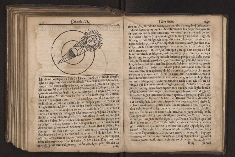 Chronographia reportorio dos tempos, no qual se contem VI. partes, s. dos tempos, esphera, cosmographia, & arte da navegao, astrologia rustica, & dos tempos, & pronosticao dos eclipses, cometas, & samenteiras. O calendario romano, c os eclypses ate 630. E no fim o uso, & fabrica da balhestilha, & quadrante gyometrico, com hum tratado dos relogios 252