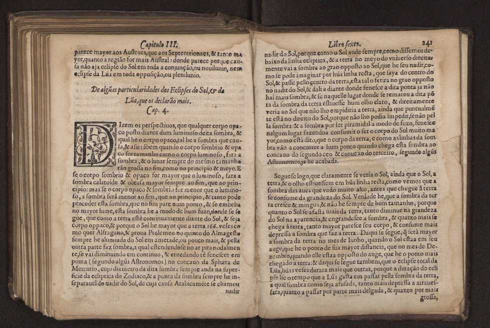 Chronographia reportorio dos tempos, no qual se contem VI. partes, s. dos tempos, esphera, cosmographia, & arte da navega��o, astrologia rustica, & dos tempos, & pronostica��o dos eclipses, cometas, & samenteiras. O calendario romano, c� os eclypses ate 630. E no fim o uso, & fabrica da balhestilha, & quadrante gyometrico, com hum tratado dos relogios 253