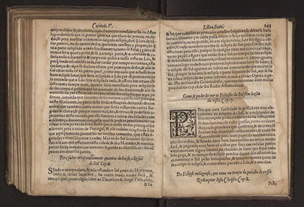 Chronographia reportorio dos tempos, no qual se contem VI. partes, s. dos tempos, esphera, cosmographia, & arte da navegao, astrologia rustica, & dos tempos, & pronosticao dos eclipses, cometas, & samenteiras. O calendario romano, c os eclypses ate 630. E no fim o uso, & fabrica da balhestilha, & quadrante gyometrico, com hum tratado dos relogios 255