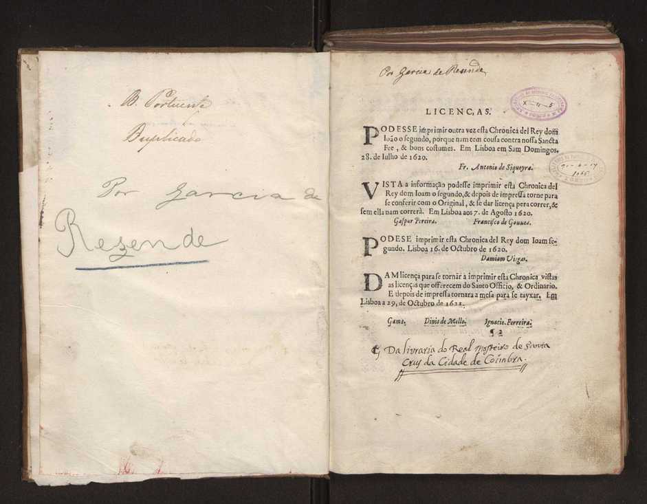 [Chronica dos valerosos e insignes feitos del Rey Dom Ioo II. de gloriosa memoria : em que se refere, sua vida, suas virtudes, seu magnanimo esforo, excellentes costumes, & seu christianissimo zelo] 3