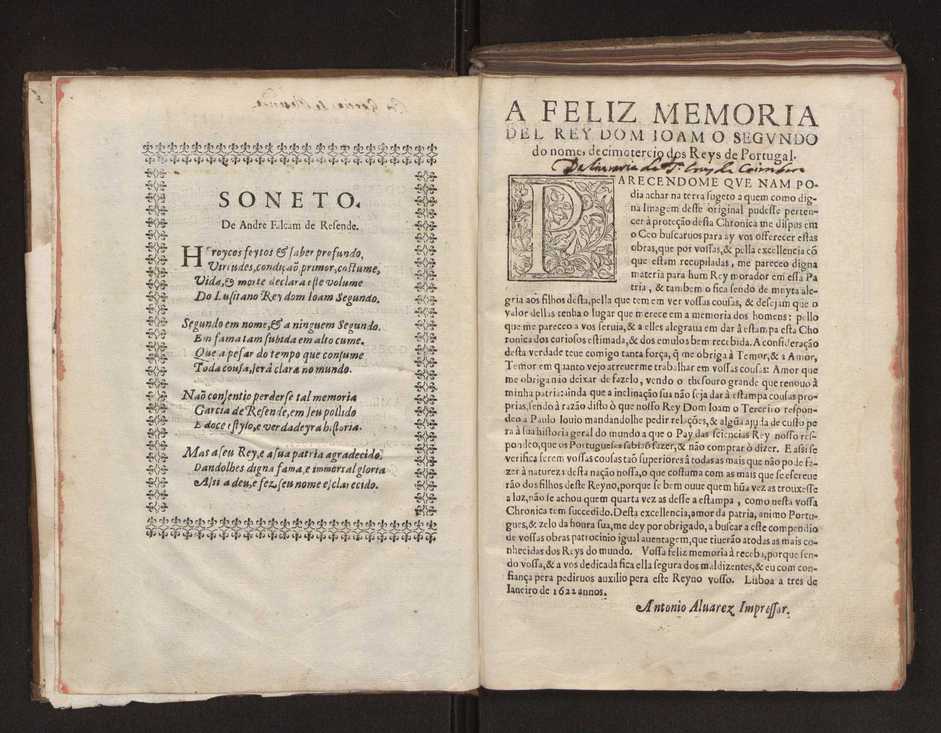 [Chronica dos valerosos e insignes feitos del Rey Dom Ioo II. de gloriosa memoria : em que se refere, sua vida, suas virtudes, seu magnanimo esforo, excellentes costumes, & seu christianissimo zelo] 4