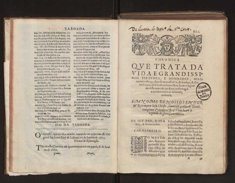 [Chronica dos valerosos e insignes feitos del Rey Dom Ioo II. de gloriosa memoria : em que se refere, sua vida, suas virtudes, seu magnanimo esforo, excellentes costumes, & seu christianissimo zelo] 12