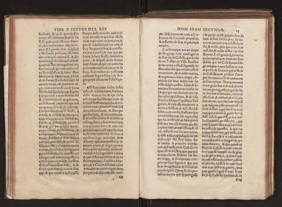 [Chronica dos valerosos e insignes feitos del Rey Dom Ioo II. de gloriosa memoria : em que se refere, sua vida, suas virtudes, seu magnanimo esforo, excellentes costumes, & seu christianissimo zelo] 34