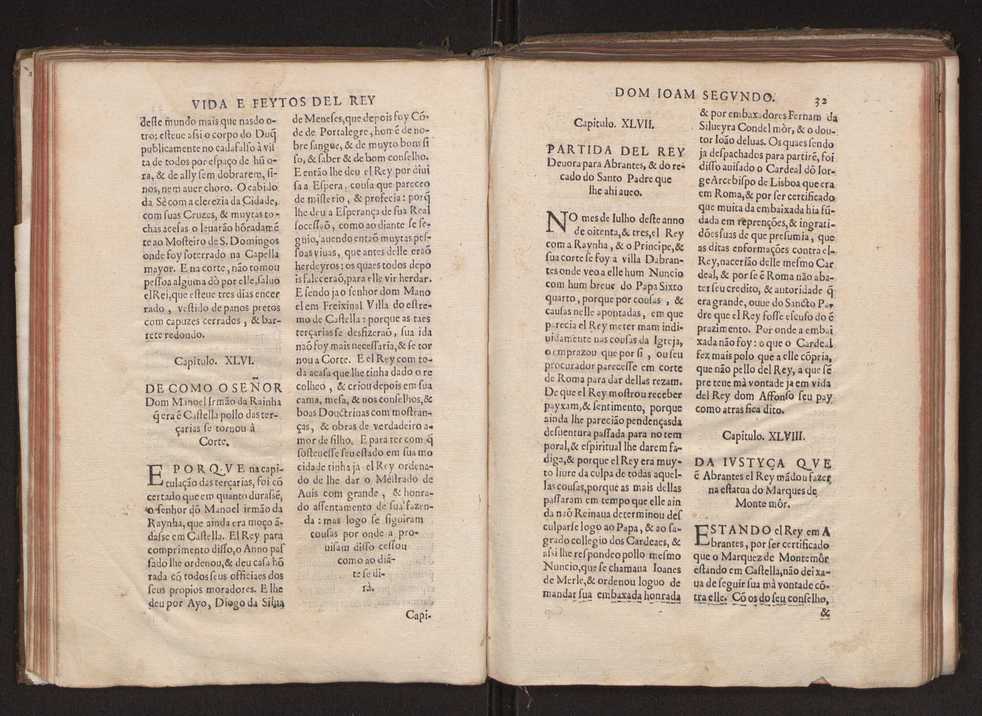 [Chronica dos valerosos e insignes feitos del Rey Dom Ioo II. de gloriosa memoria : em que se refere, sua vida, suas virtudes, seu magnanimo esforo, excellentes costumes, & seu christianissimo zelo] 43
