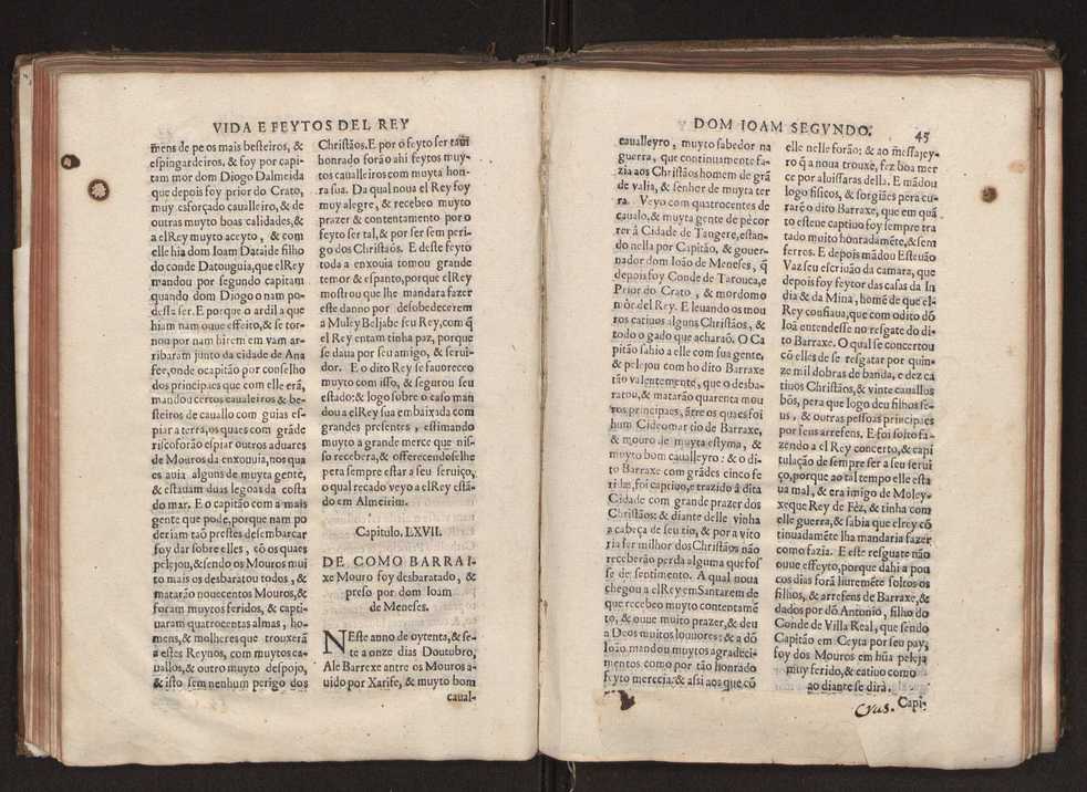[Chronica dos valerosos e insignes feitos del Rey Dom Ioo II. de gloriosa memoria : em que se refere, sua vida, suas virtudes, seu magnanimo esforo, excellentes costumes, & seu christianissimo zelo] 56