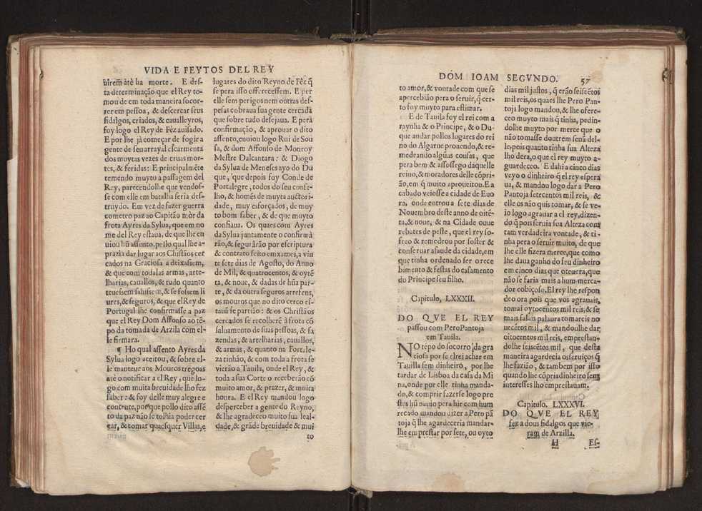 [Chronica dos valerosos e insignes feitos del Rey Dom Ioo II. de gloriosa memoria : em que se refere, sua vida, suas virtudes, seu magnanimo esforo, excellentes costumes, & seu christianissimo zelo] 68