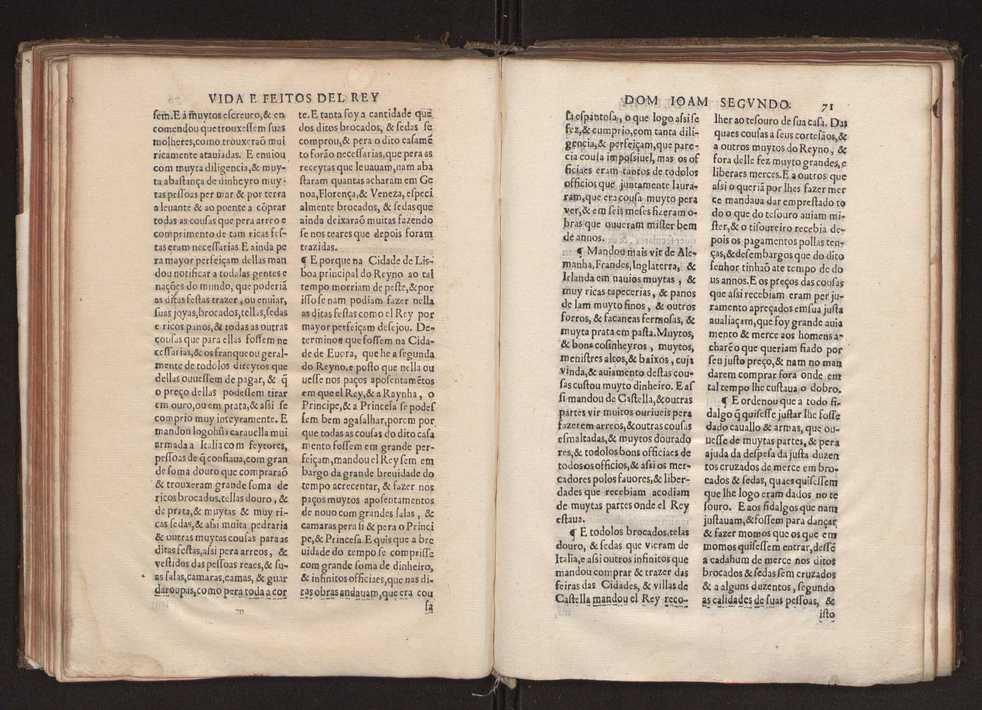 [Chronica dos valerosos e insignes feitos del Rey Dom Ioo II. de gloriosa memoria : em que se refere, sua vida, suas virtudes, seu magnanimo esforo, excellentes costumes, & seu christianissimo zelo] 82