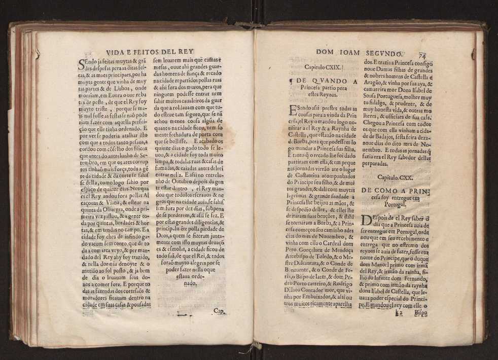 [Chronica dos valerosos e insignes feitos del Rey Dom Ioo II. de gloriosa memoria : em que se refere, sua vida, suas virtudes, seu magnanimo esforo, excellentes costumes, & seu christianissimo zelo] 85