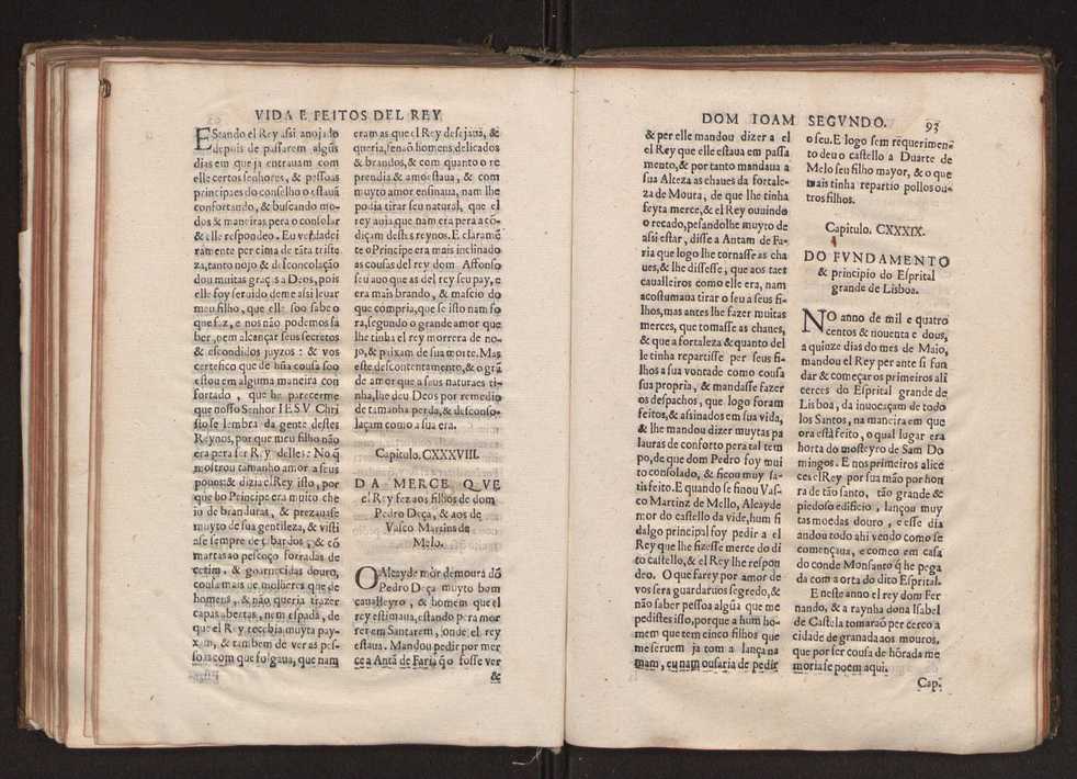 [Chronica dos valerosos e insignes feitos del Rey Dom Ioo II. de gloriosa memoria : em que se refere, sua vida, suas virtudes, seu magnanimo esforo, excellentes costumes, & seu christianissimo zelo] 106