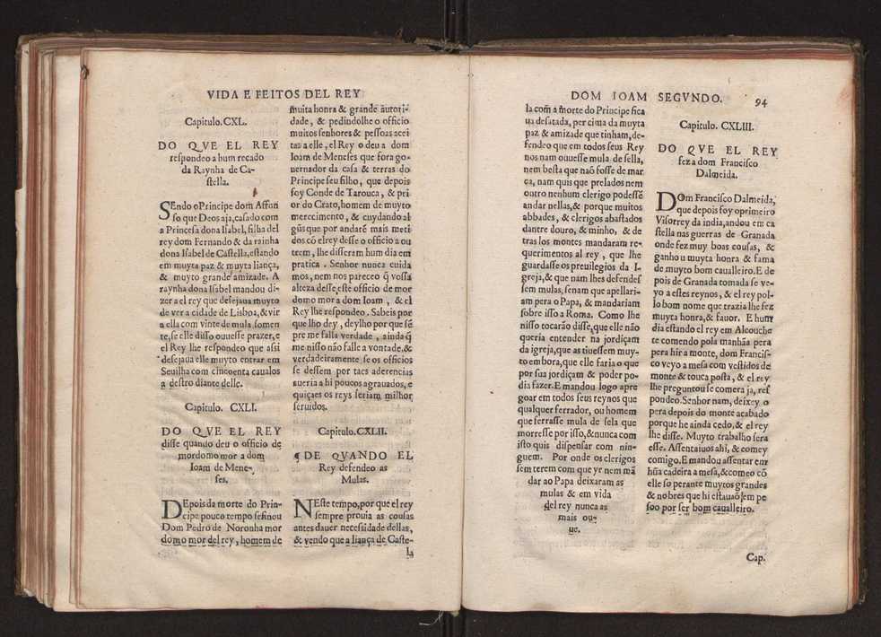 [Chronica dos valerosos e insignes feitos del Rey Dom Ioo II. de gloriosa memoria : em que se refere, sua vida, suas virtudes, seu magnanimo esforo, excellentes costumes, & seu christianissimo zelo] 107