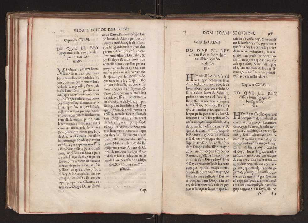 [Chronica dos valerosos e insignes feitos del Rey Dom Ioo II. de gloriosa memoria : em que se refere, sua vida, suas virtudes, seu magnanimo esforo, excellentes costumes, & seu christianissimo zelo] 109