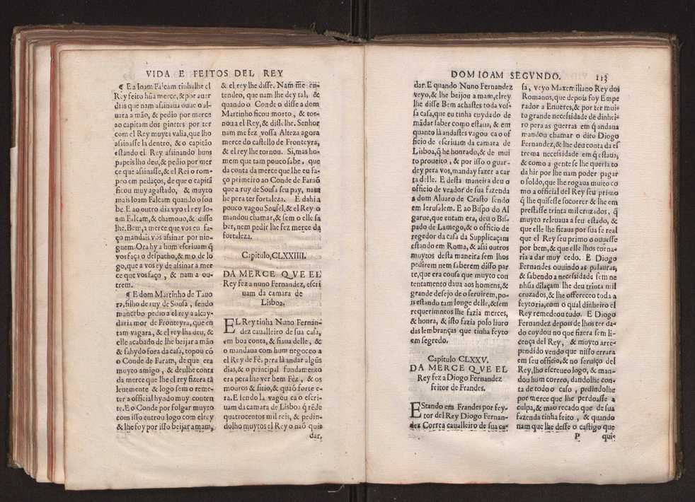 [Chronica dos valerosos e insignes feitos del Rey Dom Ioo II. de gloriosa memoria : em que se refere, sua vida, suas virtudes, seu magnanimo esforo, excellentes costumes, & seu christianissimo zelo] 125