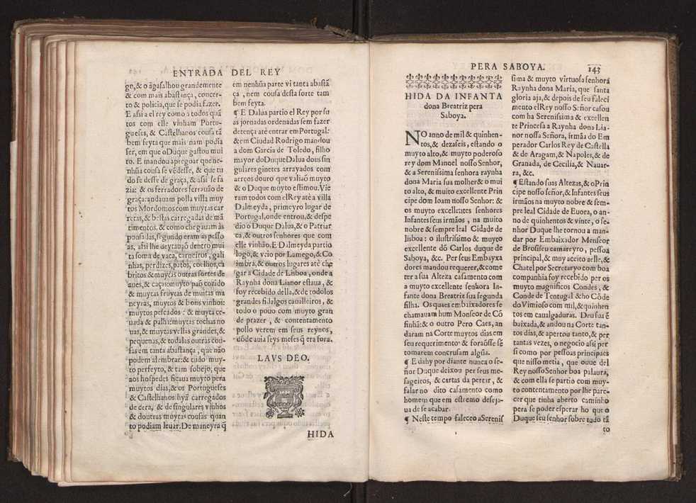 [Chronica dos valerosos e insignes feitos del Rey Dom Ioo II. de gloriosa memoria : em que se refere, sua vida, suas virtudes, seu magnanimo esforo, excellentes costumes, & seu christianissimo zelo] 155