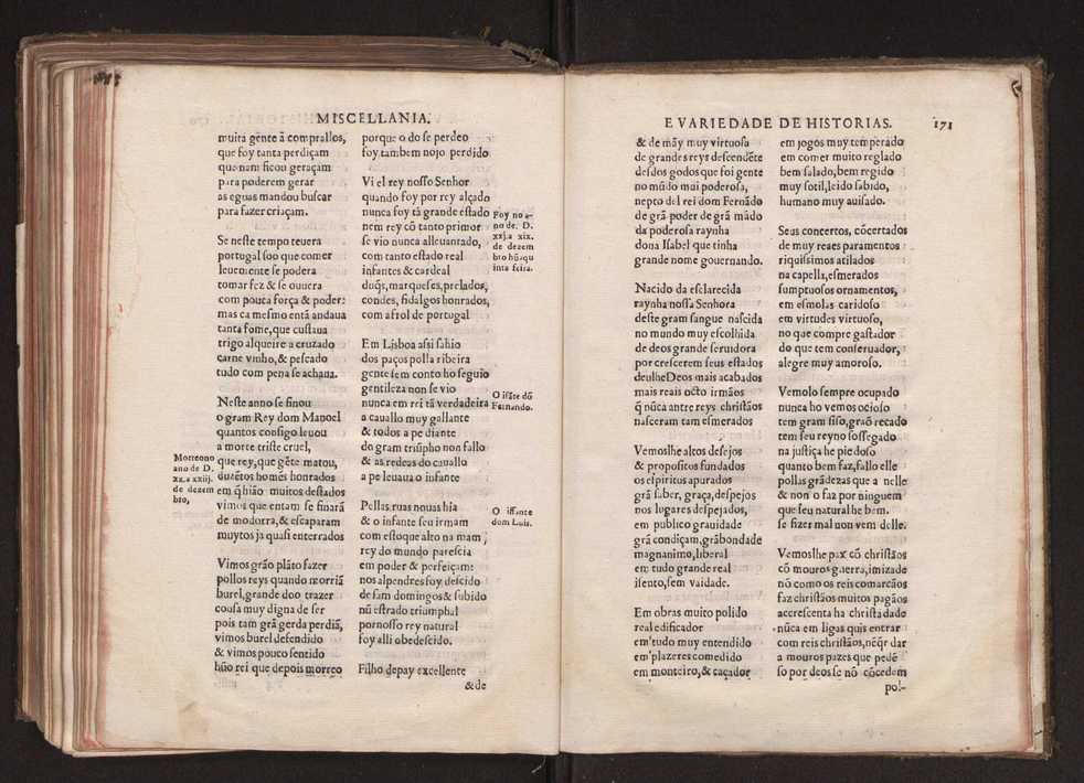 [Chronica dos valerosos e insignes feitos del Rey Dom Ioo II. de gloriosa memoria : em que se refere, sua vida, suas virtudes, seu magnanimo esforo, excellentes costumes, & seu christianissimo zelo] 183