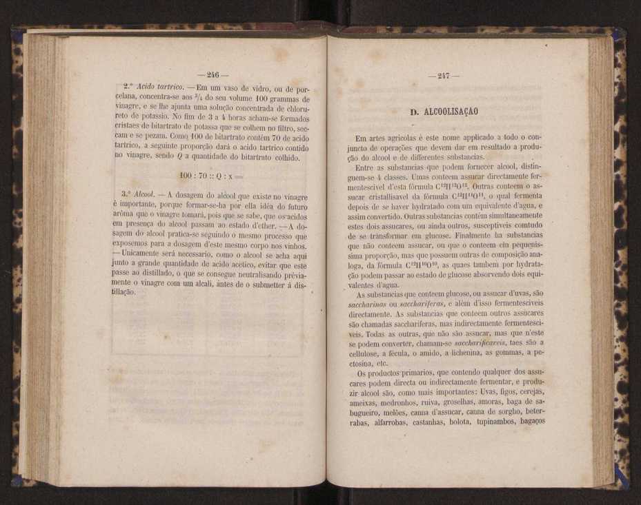 Artes chimicas, agricolas e florestaes ou technologia rural. Vol. 1 124
