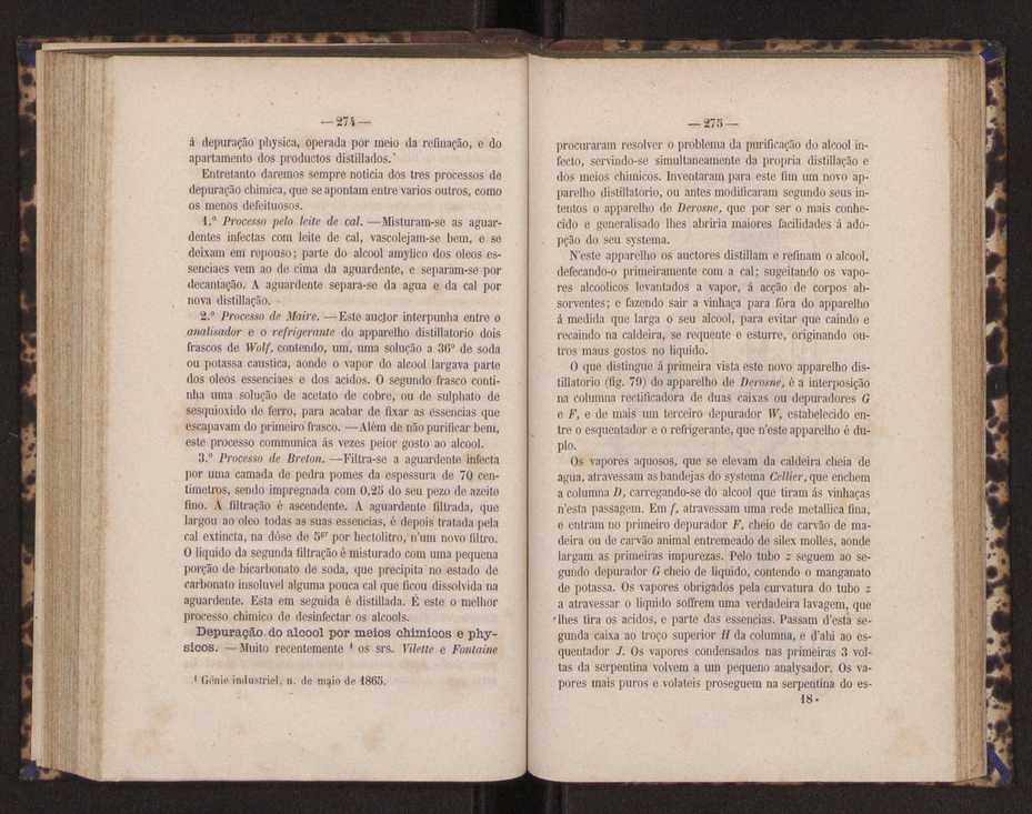 Artes chimicas, agricolas e florestaes ou technologia rural. Vol. 1 138