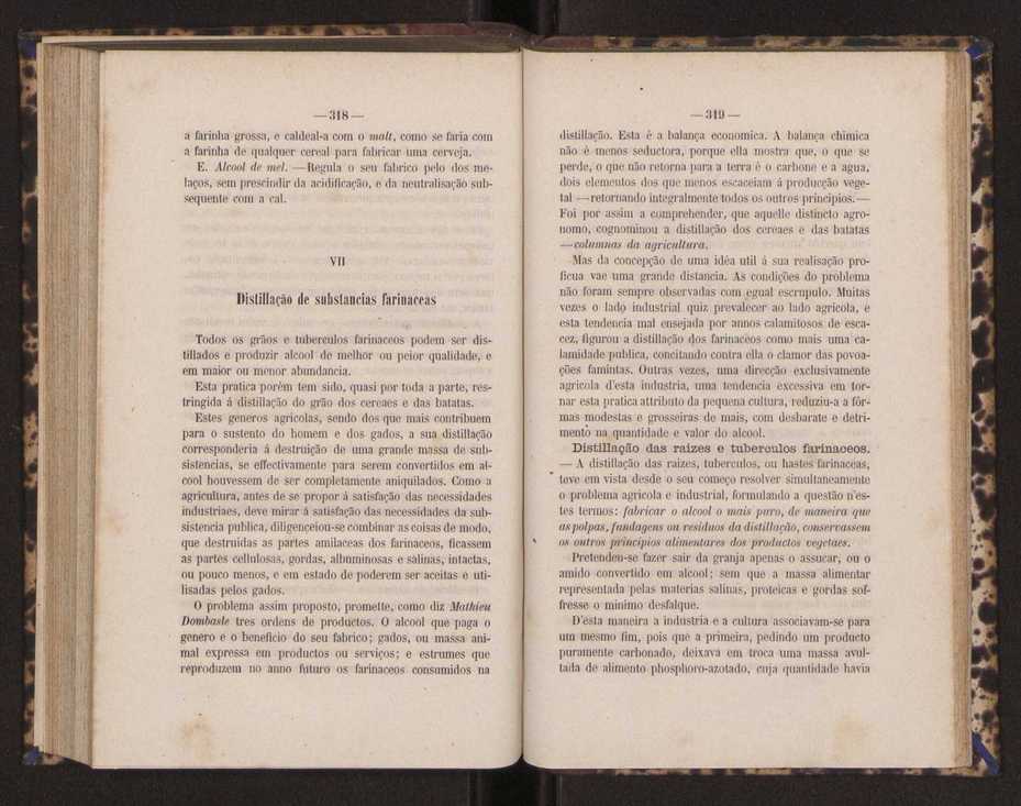 Artes chimicas, agricolas e florestaes ou technologia rural. Vol. 1 160