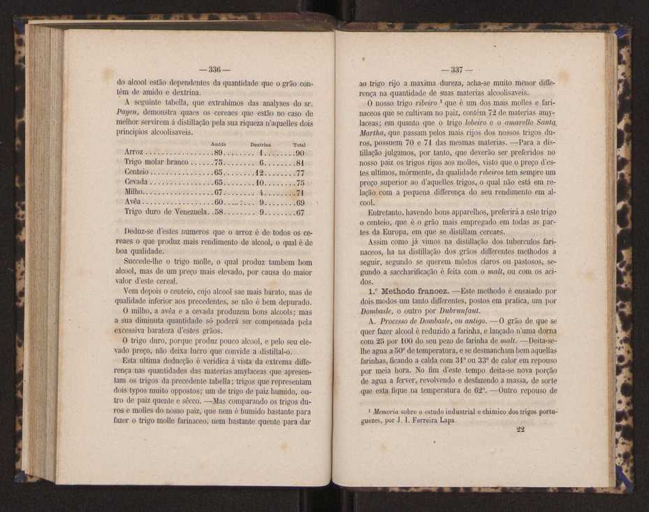 Artes chimicas, agricolas e florestaes ou technologia rural. Vol. 1 169