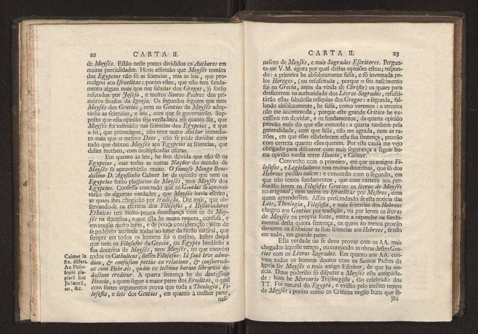 Cartas, em que se d notcia da origem, e progresso das sciencias, escritas ao doutor Jos da Costa Leito por hum seu amigo, e dadas  luz pelo mesmo para utilidade dos curiosos 13