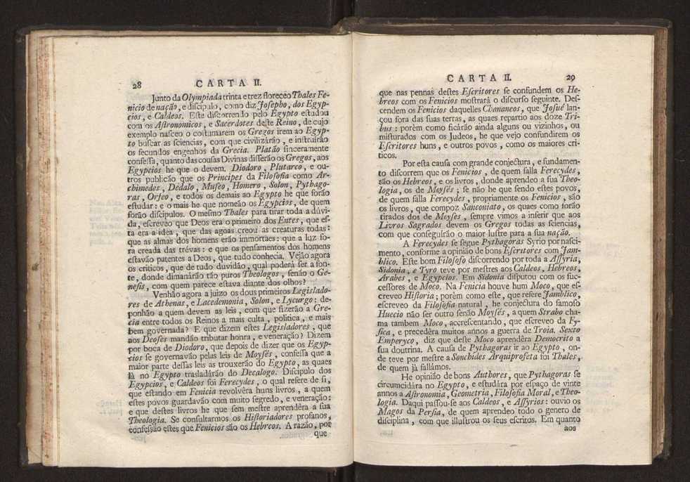 Cartas, em que se d notcia da origem, e progresso das sciencias, escritas ao doutor Jos da Costa Leito por hum seu amigo, e dadas  luz pelo mesmo para utilidade dos curiosos 16