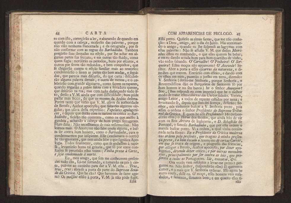 Cartas, em que se d notcia da origem, e progresso das sciencias, escritas ao doutor Jos da Costa Leito por hum seu amigo, e dadas  luz pelo mesmo para utilidade dos curiosos 24