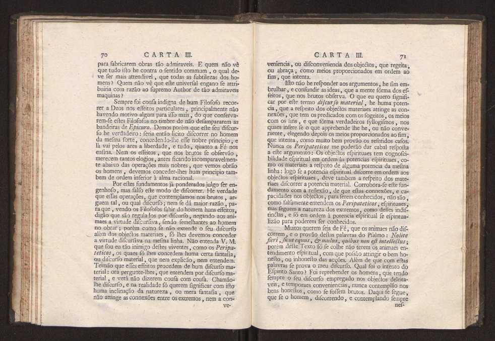 Cartas, em que se d notcia da origem, e progresso das sciencias, escritas ao doutor Jos da Costa Leito por hum seu amigo, e dadas  luz pelo mesmo para utilidade dos curiosos 37