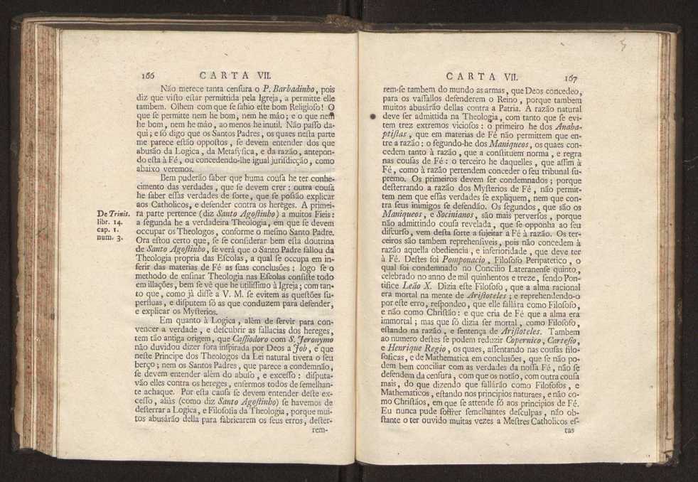 Cartas, em que se d notcia da origem, e progresso das sciencias, escritas ao doutor Jos da Costa Leito por hum seu amigo, e dadas  luz pelo mesmo para utilidade dos curiosos 85