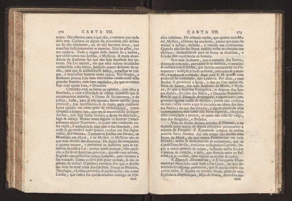 Cartas, em que se d notcia da origem, e progresso das sciencias, escritas ao doutor Jos da Costa Leito por hum seu amigo, e dadas  luz pelo mesmo para utilidade dos curiosos 88