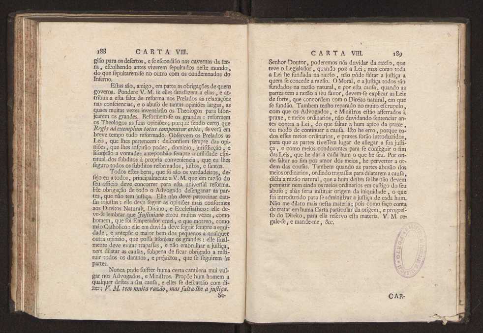 Cartas, em que se d notcia da origem, e progresso das sciencias, escritas ao doutor Jos da Costa Leito por hum seu amigo, e dadas  luz pelo mesmo para utilidade dos curiosos 96