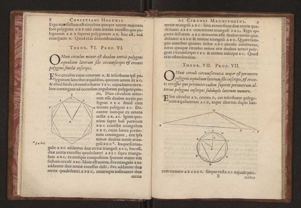 Christiani Hugenii, Const. F. De circuli magnitudine inventa. Accedunt eiusdem Problematum quorundam illustrium constructiones 10