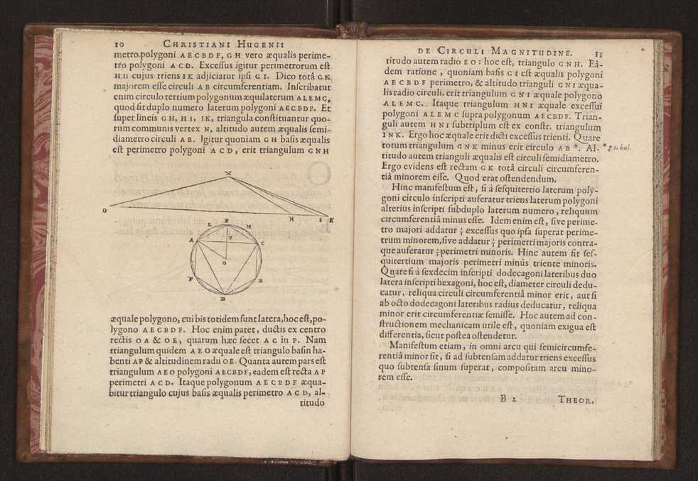 Christiani Hugenii, Const. F. De circuli magnitudine inventa. Accedunt eiusdem Problematum quorundam illustrium constructiones 11