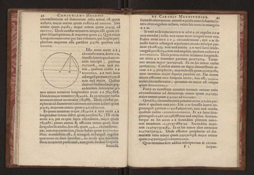 Christiani Hugenii, Const. F. De circuli magnitudine inventa. Accedunt eiusdem Problematum quorundam illustrium constructiones 27