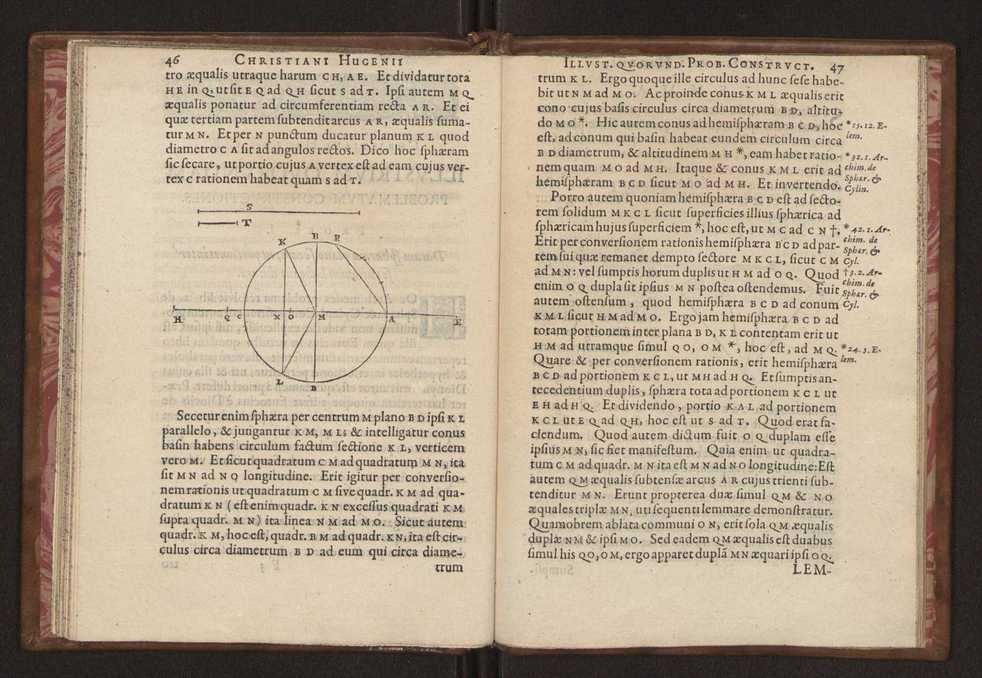 Christiani Hugenii, Const. F. De circuli magnitudine inventa. Accedunt eiusdem Problematum quorundam illustrium constructiones 29
