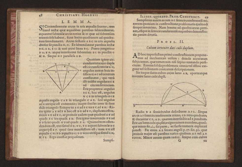 Christiani Hugenii, Const. F. De circuli magnitudine inventa. Accedunt eiusdem Problematum quorundam illustrium constructiones 30