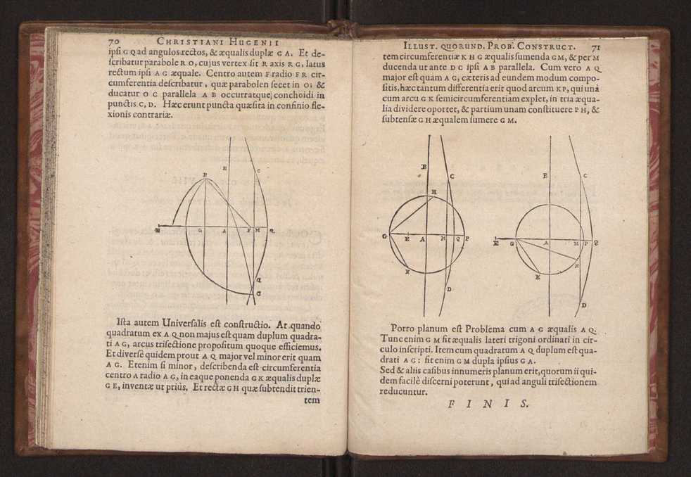 Christiani Hugenii, Const. F. De circuli magnitudine inventa. Accedunt eiusdem Problematum quorundam illustrium constructiones 41