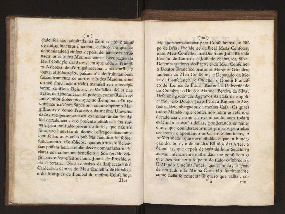 Compendio historico do estado da Universidade de Coimbra no tempo da invas�o dos denominados jesuitas e dos estragos feitos nas sciencias e nos professores, e directores que a regiam pelas maquina��es, e publica��es dos novos estatutos por elles fabricados 5