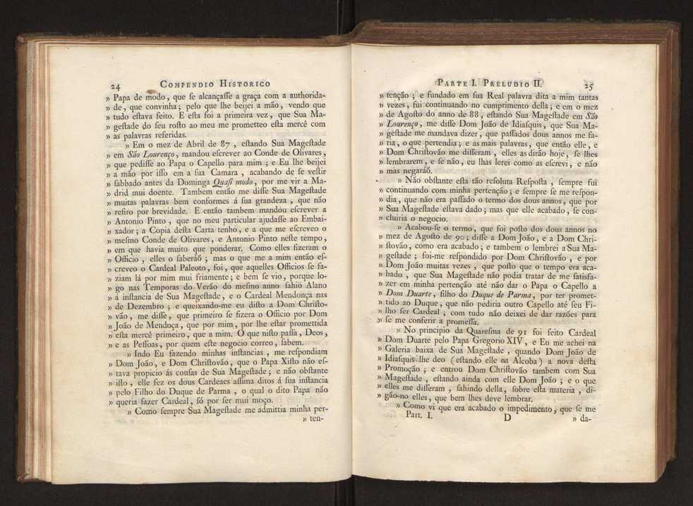 Compendio historico do estado da Universidade de Coimbra no tempo da invas�o dos denominados jesuitas e dos estragos feitos nas sciencias e nos professores, e directores que a regiam pelas maquina��es, e publica��es dos novos estatutos por elles fabricados 25